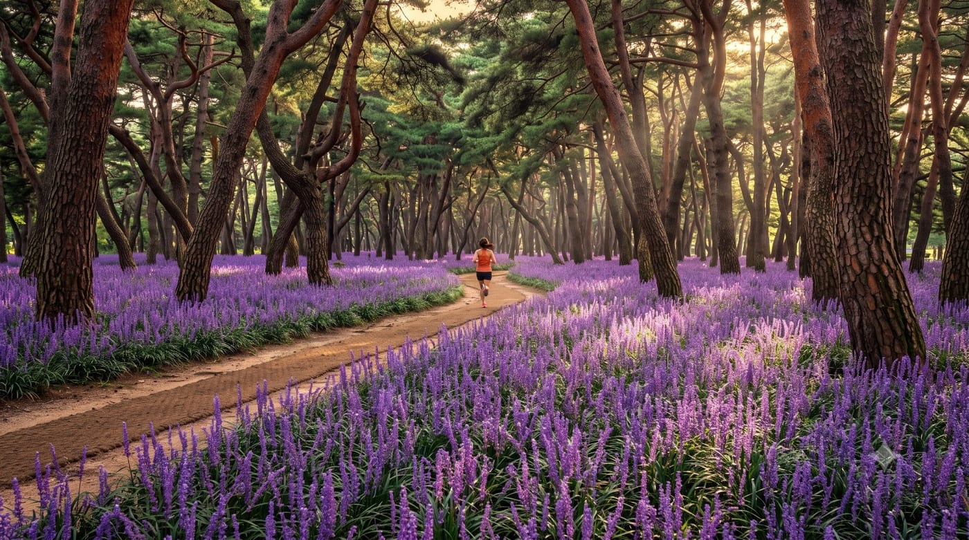 경주에서의 첫 5km — 천년 솔숲 한 바퀴, 황성공원 입문런