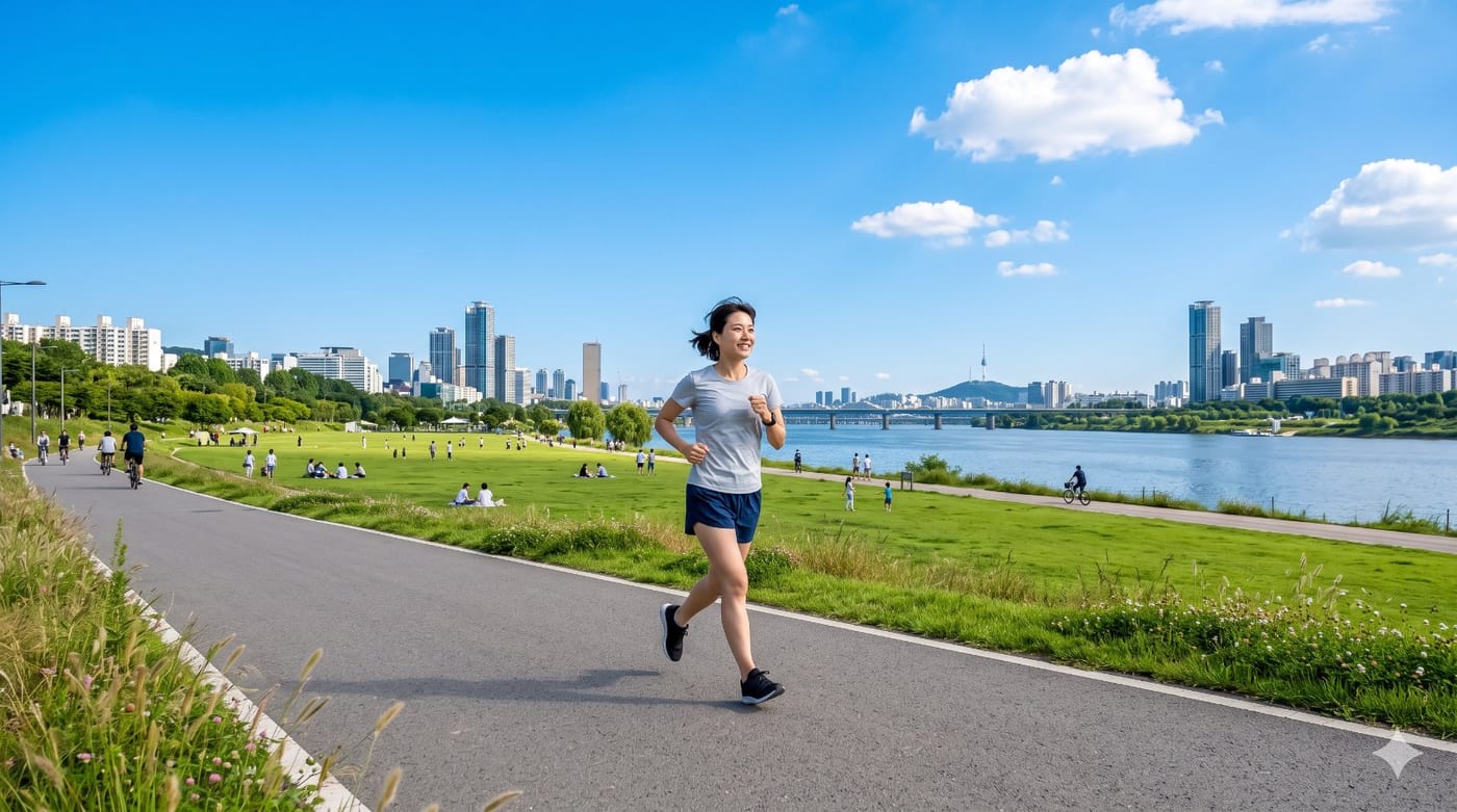 서울 뚝섬한강공원 러닝코스 5km — 첫 5km 초보 입문런