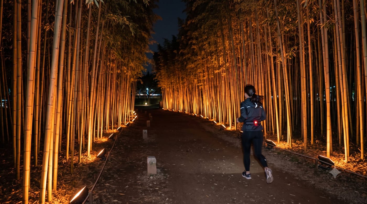 울산 러닝코스 5km — 태화강 십리대숲 은하수길 야간런