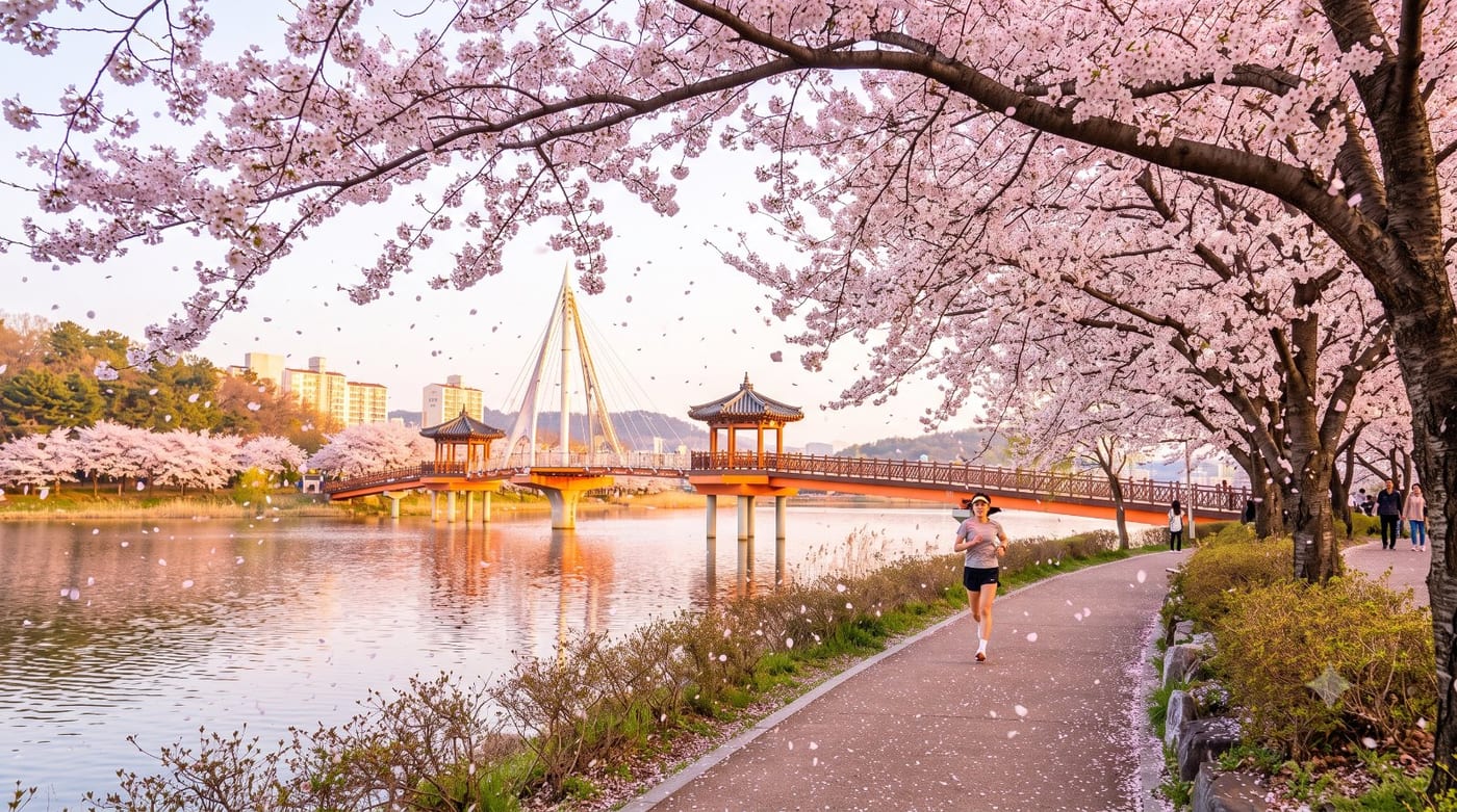 군산에서의 첫 5km — 은파호수공원 입문런