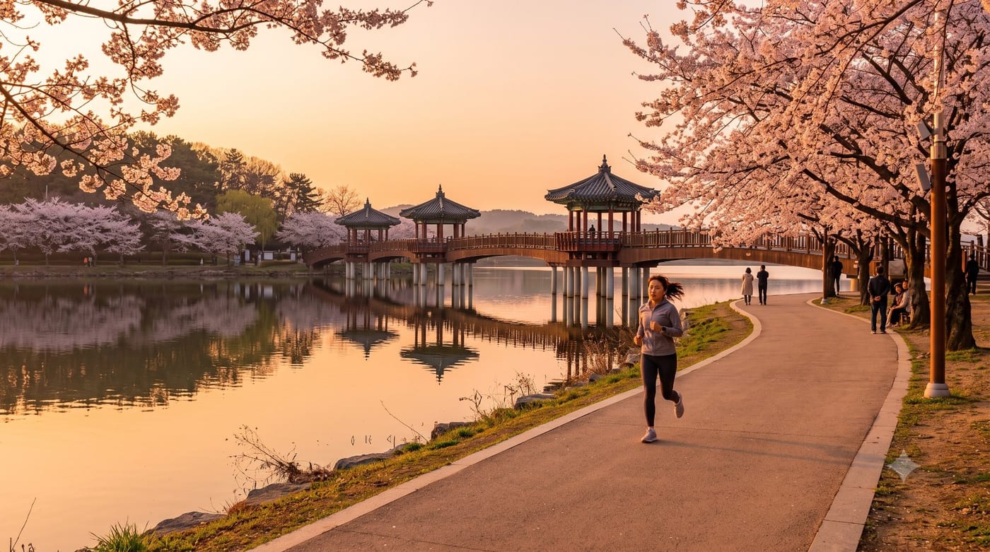 군산에서의 첫 5km — 은파호수공원 입문런