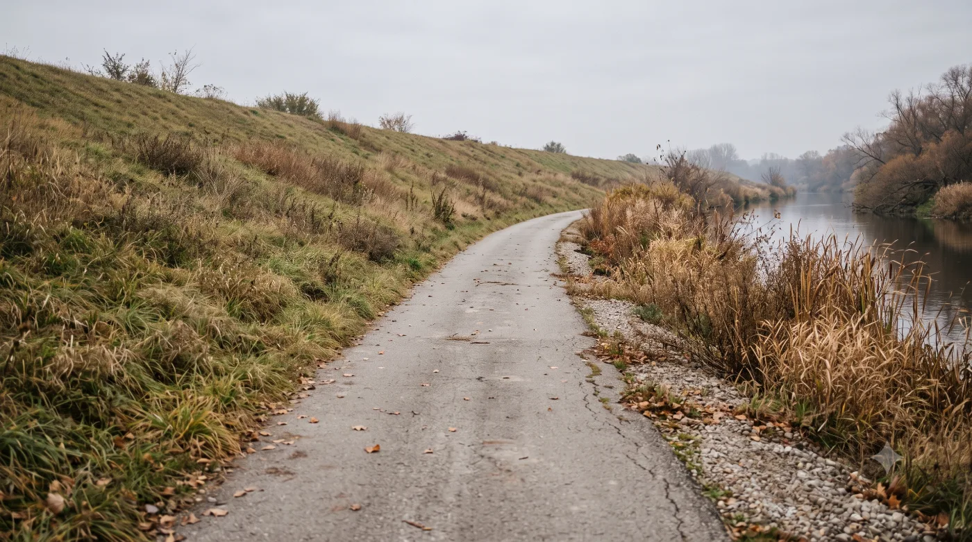 대전 러닝코스 5km — 뿌리공원 출발, 유등천 하상길 사정교 왕복런