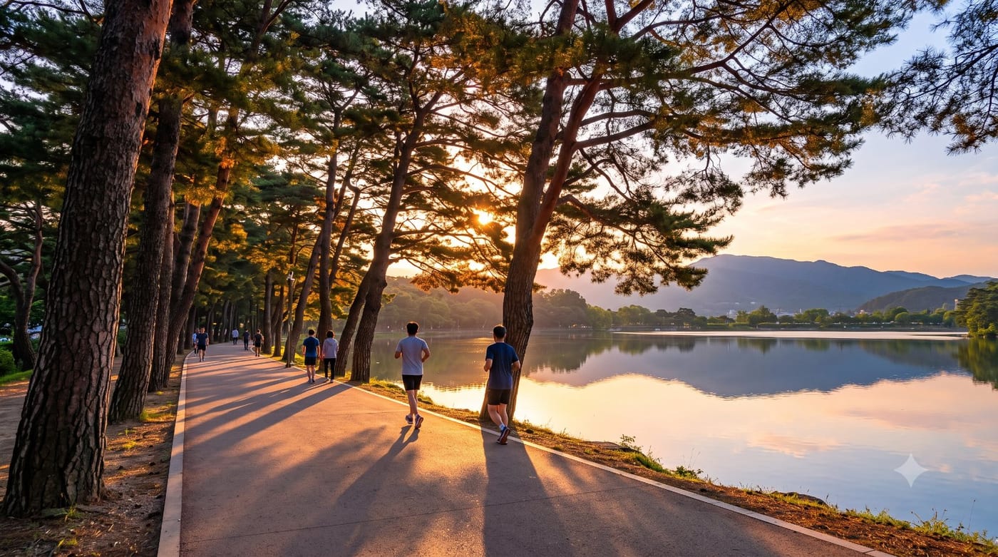 제천 러닝코스 5km — 의림지 둘레 입문런