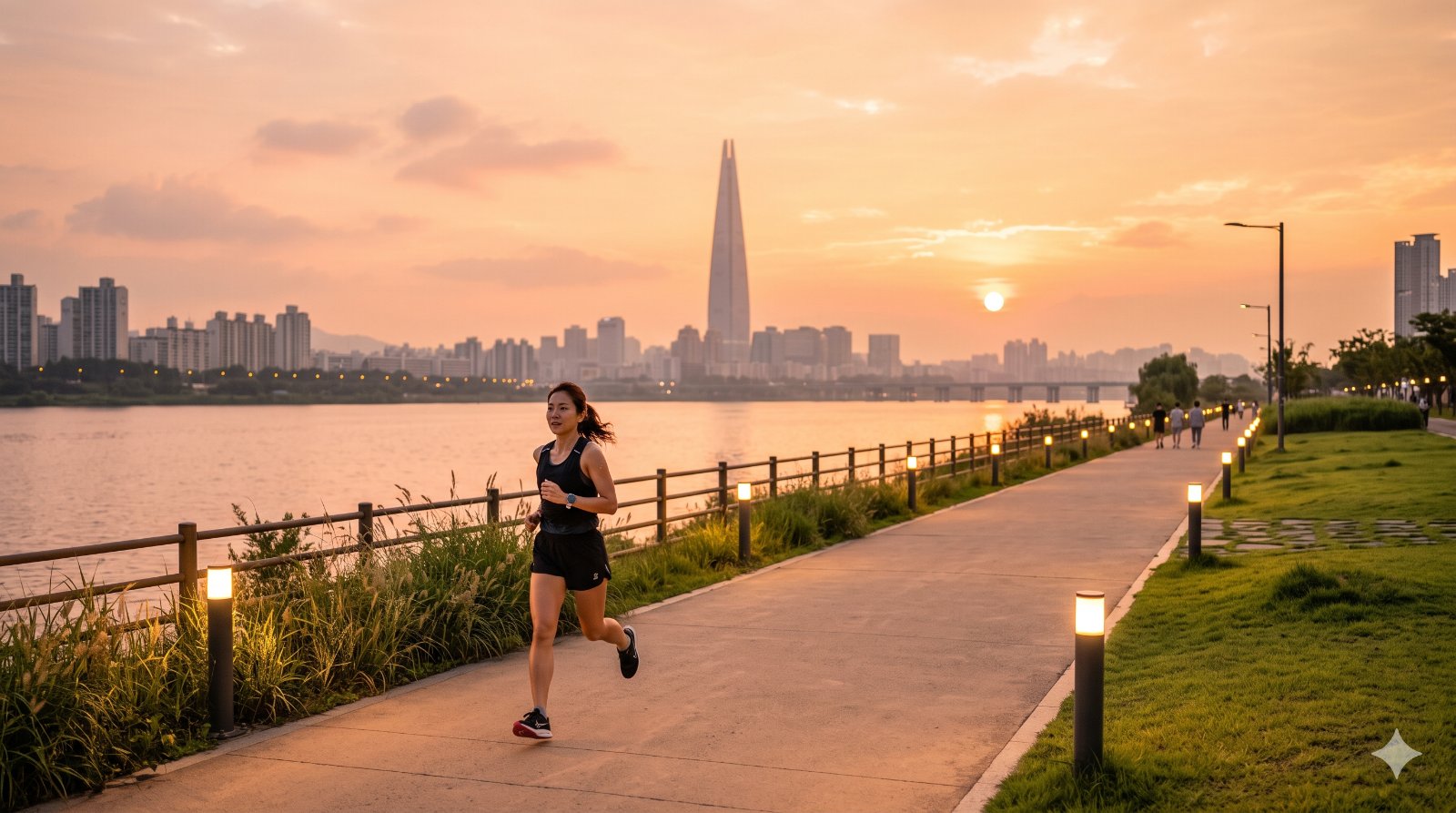서울 뚝섬한강공원 러닝코스 5km — 첫 5km 초보 입문런