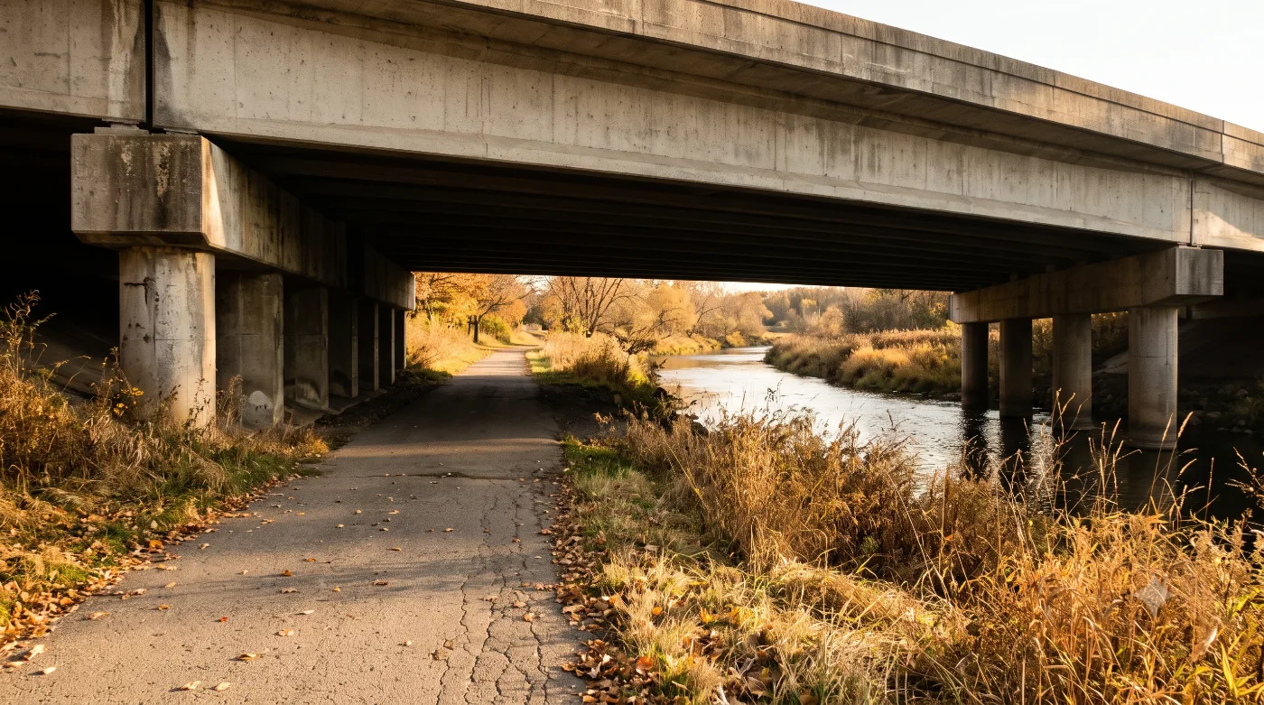 대전 러닝코스 5km — 뿌리공원 출발, 유등천 하상길 사정교 왕복런