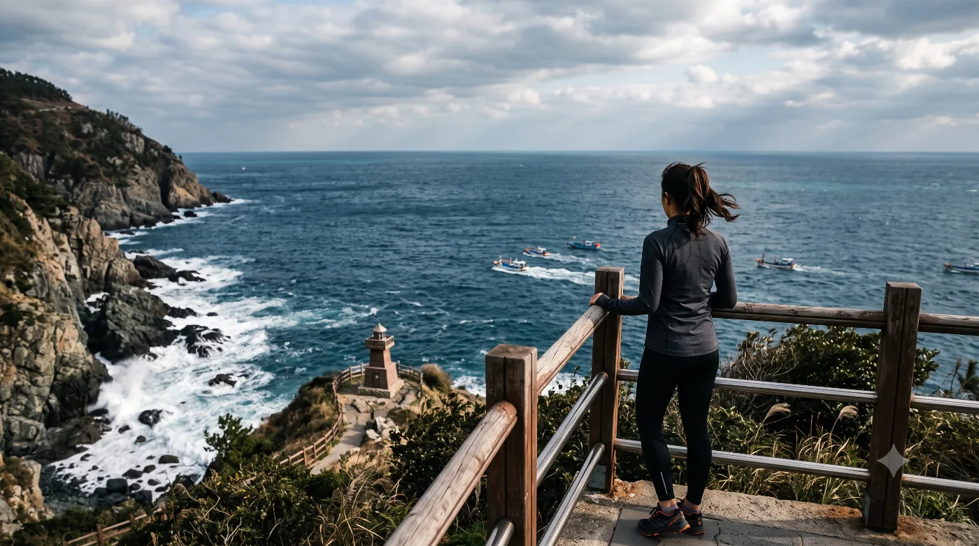 부산 태종대 러닝코스 4.3km — 차가 다니지 않는 해안 순환로 한 바퀴