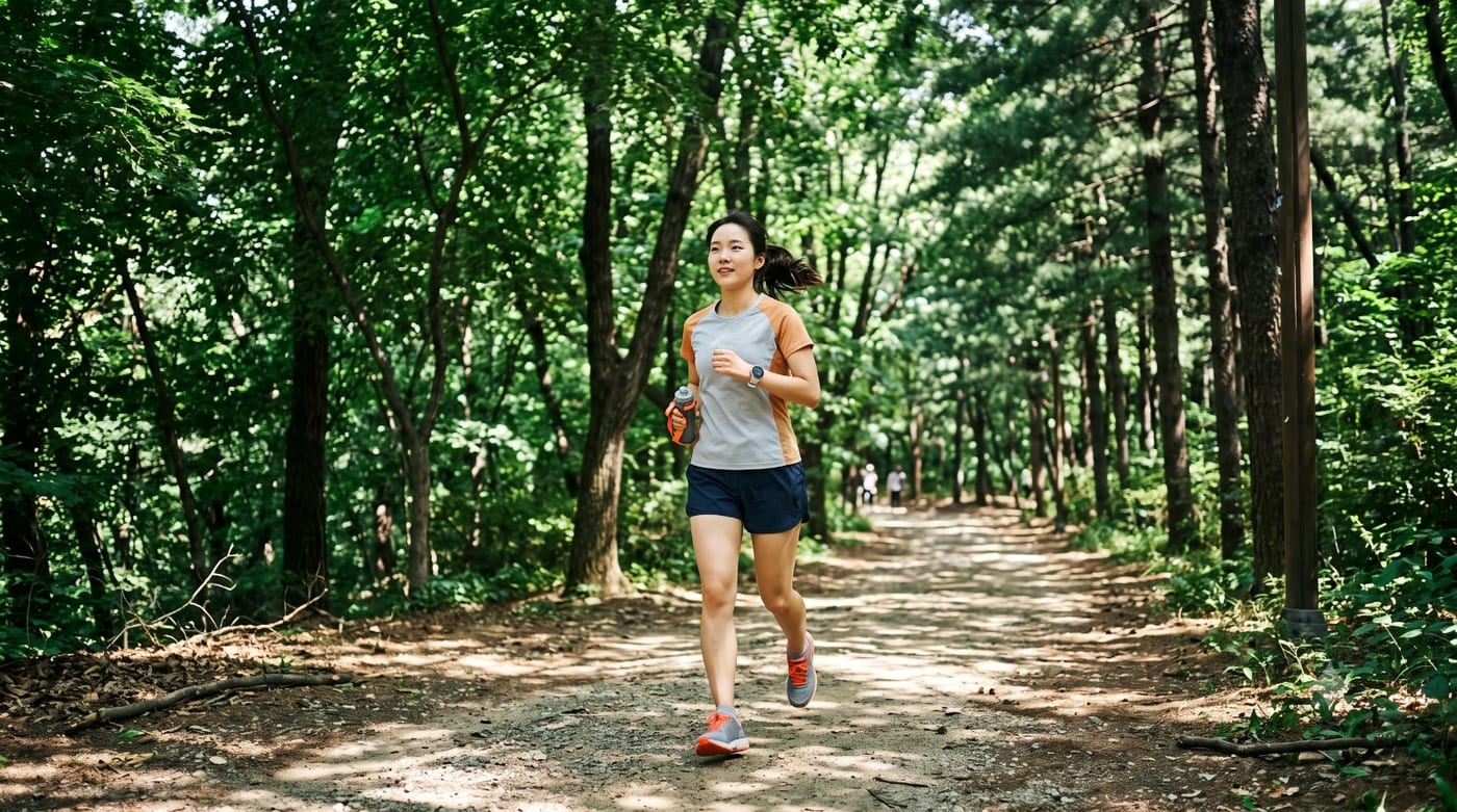 그늘이 먼저 마중 나온다 — 양재 시민의숲 입문 러닝
