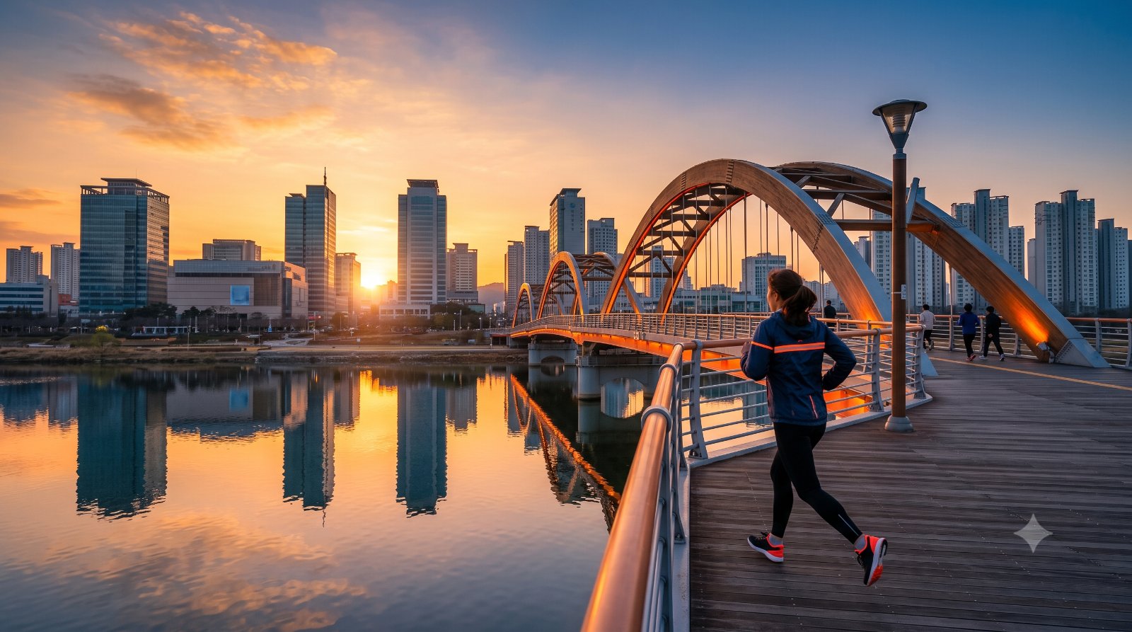대전 러닝코스 5km — 엑스포다리 건너 갑천 입문런