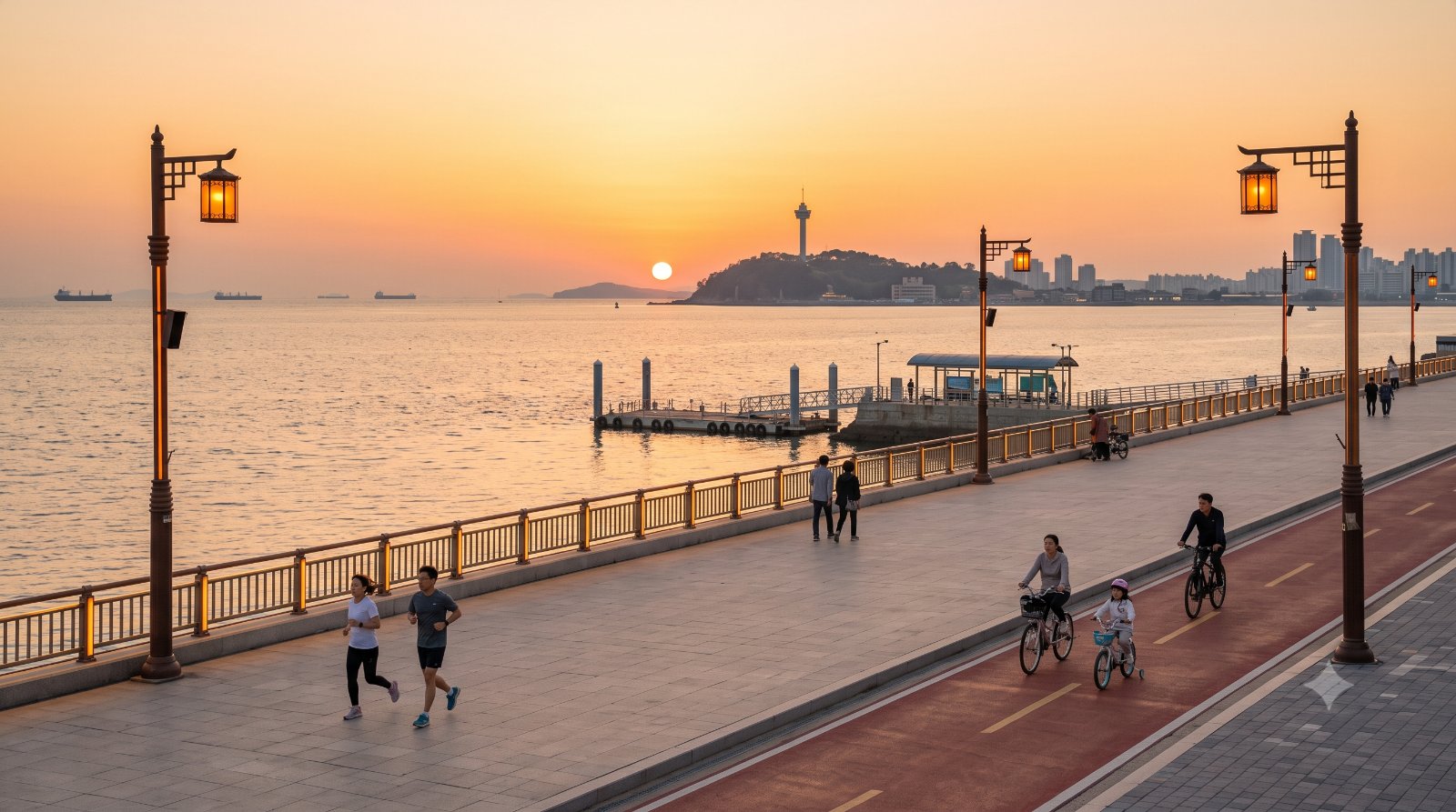 인천 영종도 러닝코스 5km — 씨사이드파크 바닷길 입문런