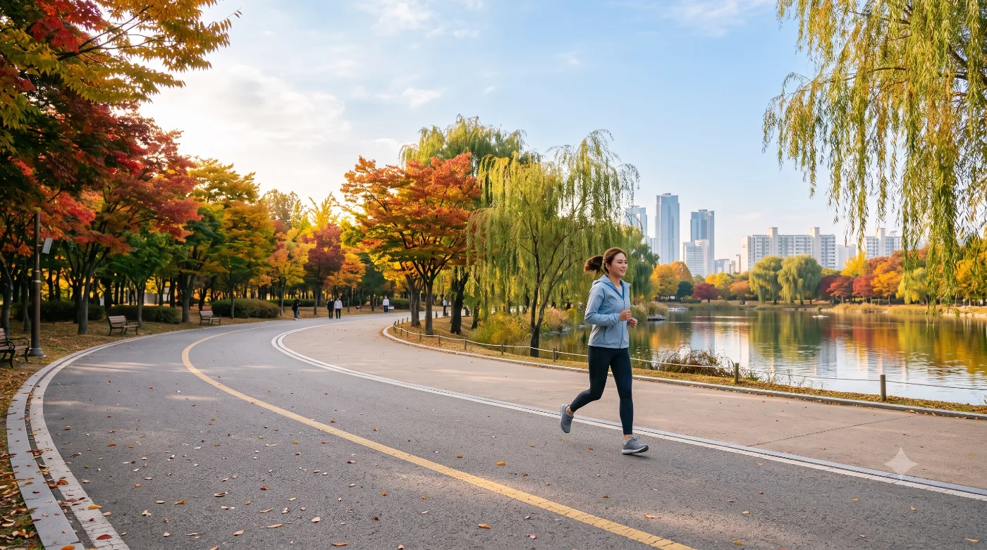 천안 삼거리공원 러닝코스 2.5km — 3년 8개월 만에 다시 열린 순환 산책로 입문런