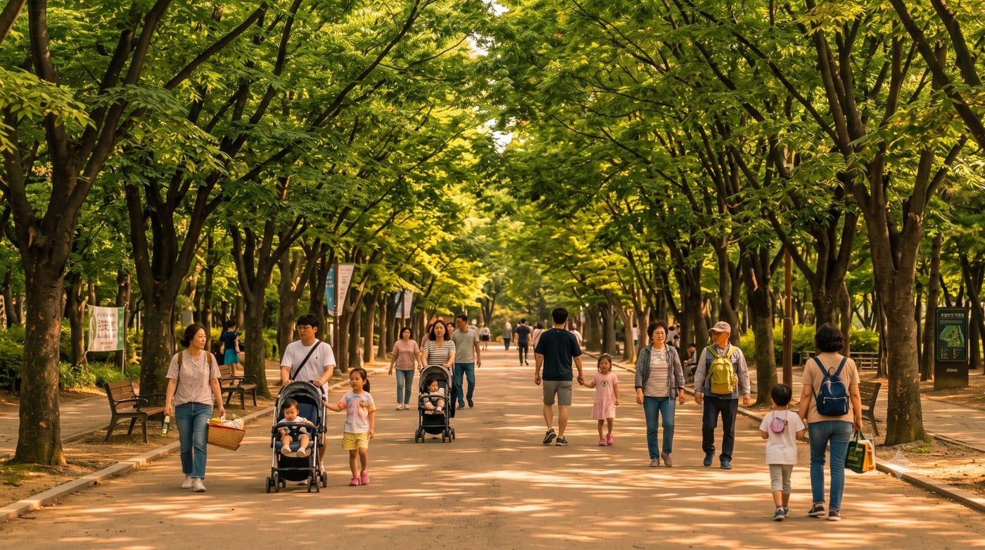 그늘이 먼저 마중 나온다 — 양재 시민의숲 입문 러닝